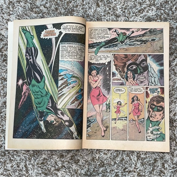 VINTAGE 1970 DC COMICS Green Lantern Star Sapphire & Sinestro Appear Comic #74 - Picture 8 of 10